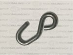 401-14 Hook 1.5mm Stainless Steel Wire 15 x 6 mm pack of 4