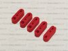 57b Red - Bowsies Pack of 5 Large - 15 x 4 mm