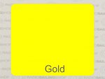 SBGD - Gold Sticky Back - Self Adhesive Dacron 1370 x 230mm